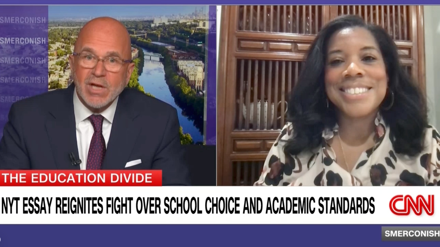 The Snob on CNN's Smerconish Talking About Inequality and Nikole Hannah-Jones