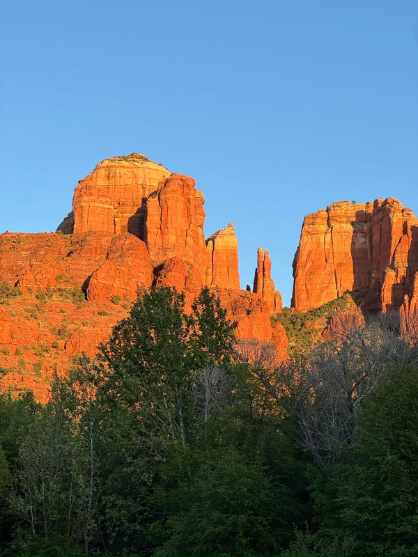 Cathedral Rock at Dusk