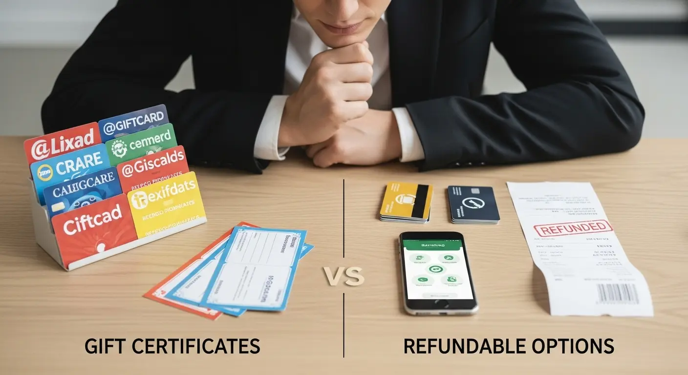 카드론, 현금서비스, 대출 비교 차트를 보는 사람의 모습