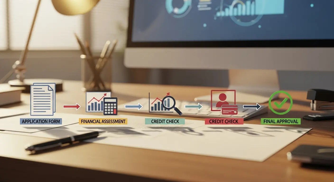 신용카드 현금화 합법 후기를 나타내는 승인 과정 일러스트