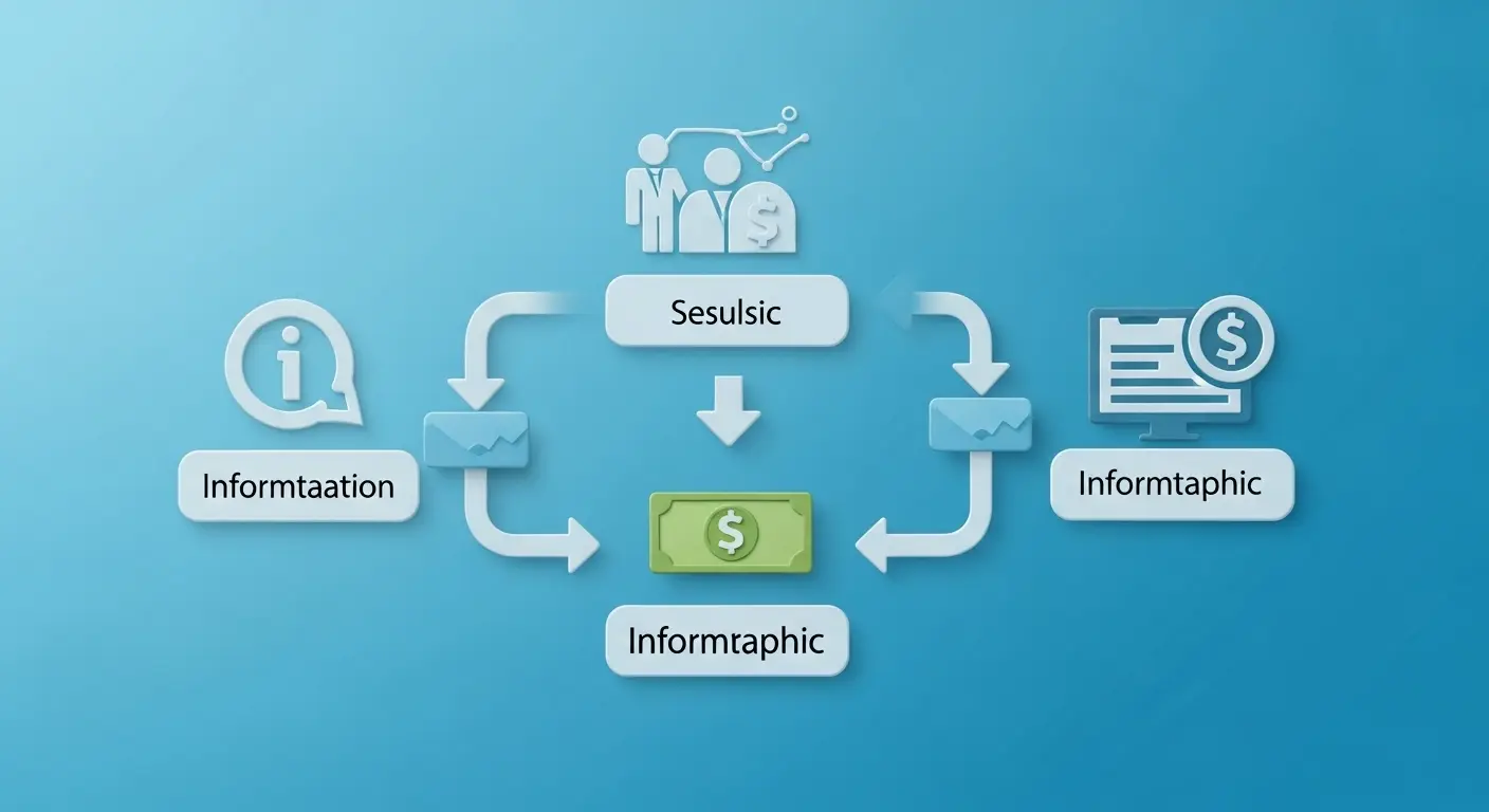 신용카드 결제 후 정산 구조를 단계별로 보여주는 금융 인포그래픽 이미지