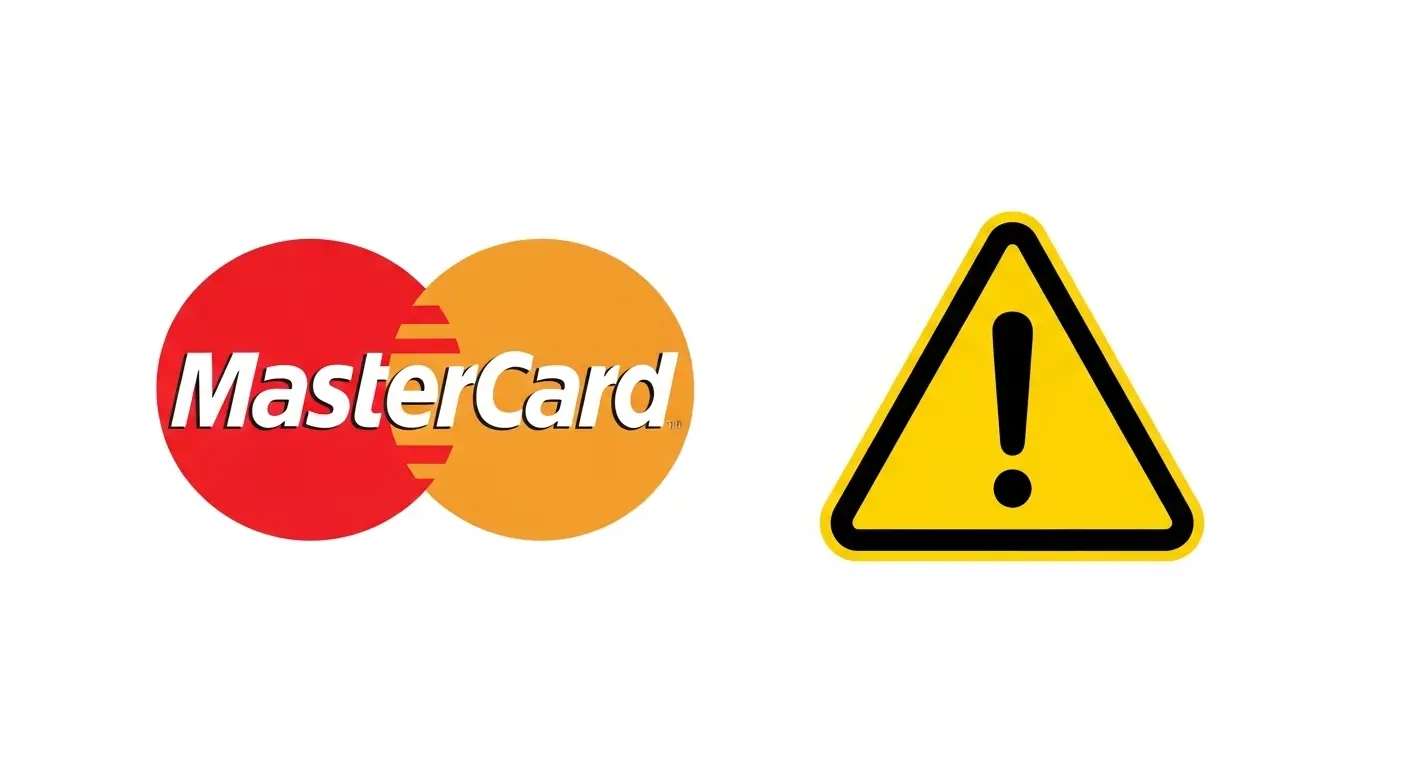 신용카드 불법 현금화 경고를 나타내는 카드사 로고와 경고 표시 그래픽