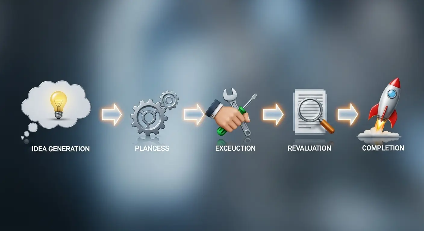 신용카드 현금화 합법 절차의 5단계를 시각화한 절차 이미지