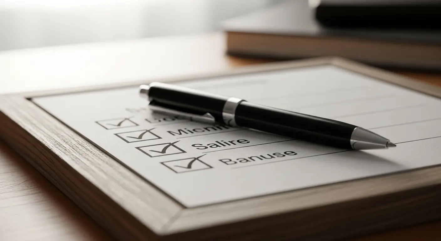 투명한 업체 기준을 체크하는 체크리스트 사진