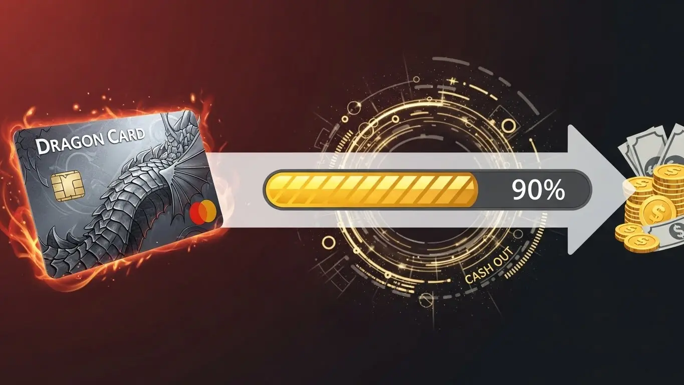 신용 카드 현금화 90% 준비 흐름 이미지