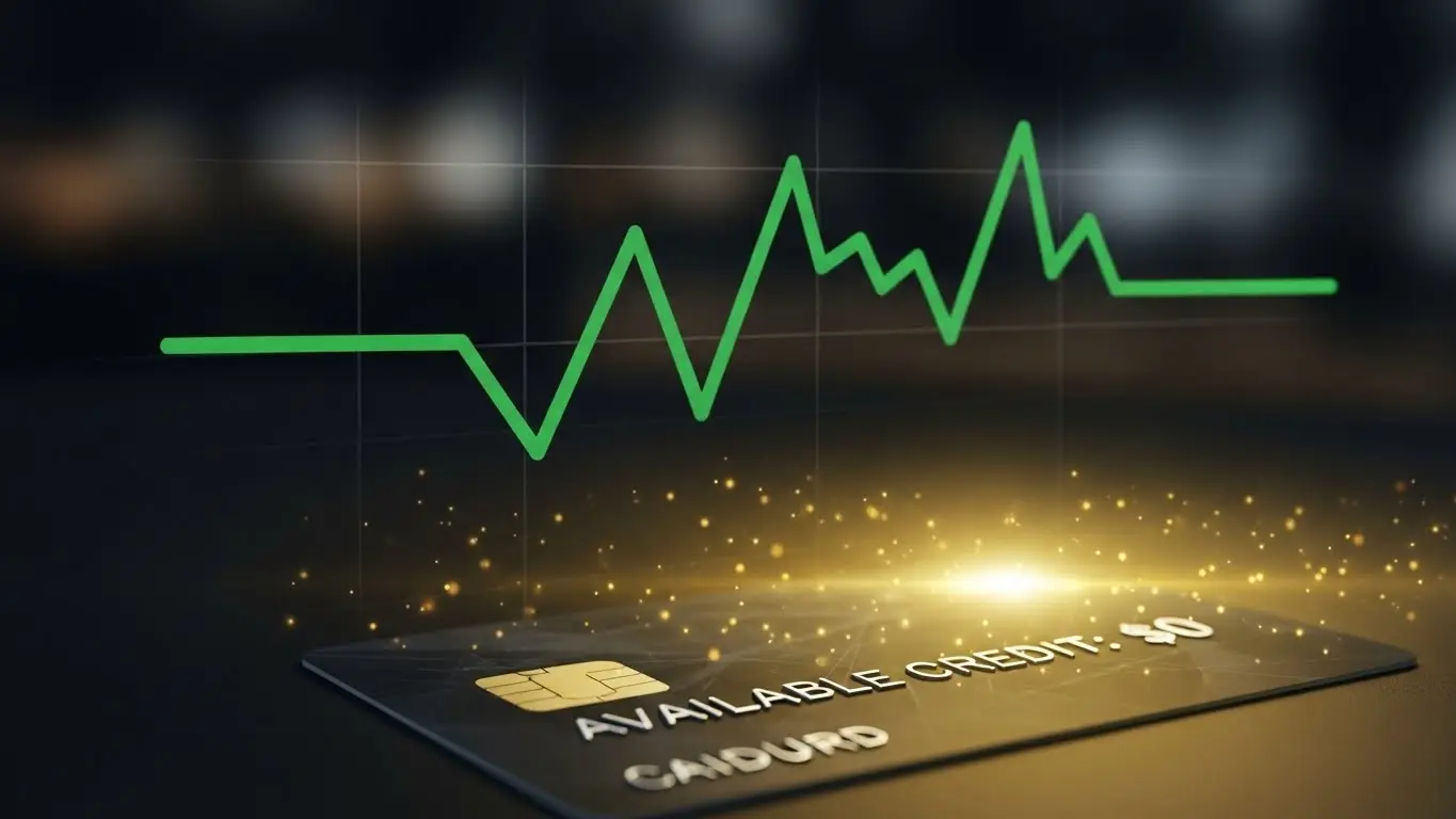 신용 카드 잔여 한도 현금화 이용 후 체감을 나타낸 금융 이미지