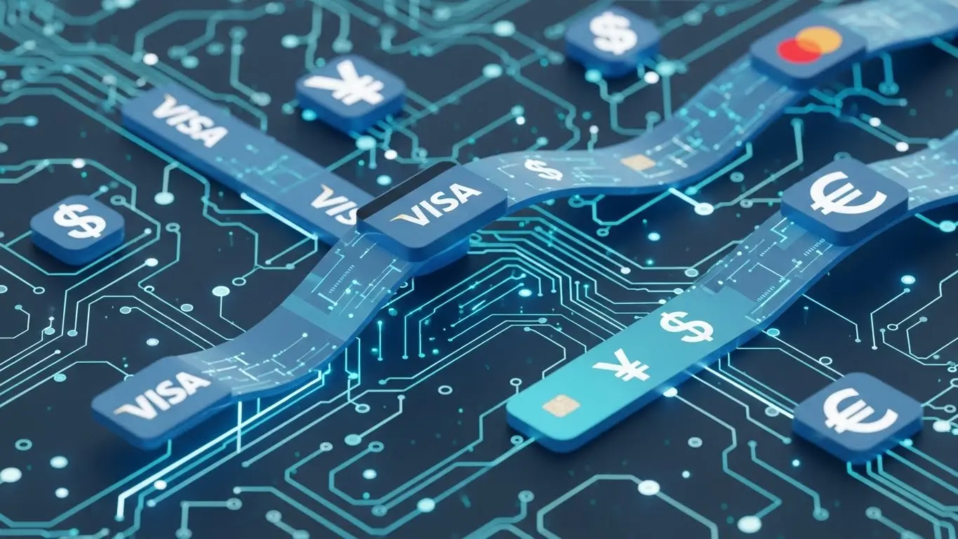 신용카드 현금화 시장의 디지털 구조와 자금 흐름을 보여주는 인포그래픽