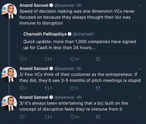 Die Disruption des Risikokapitals