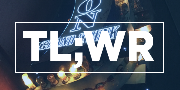 TL;WR