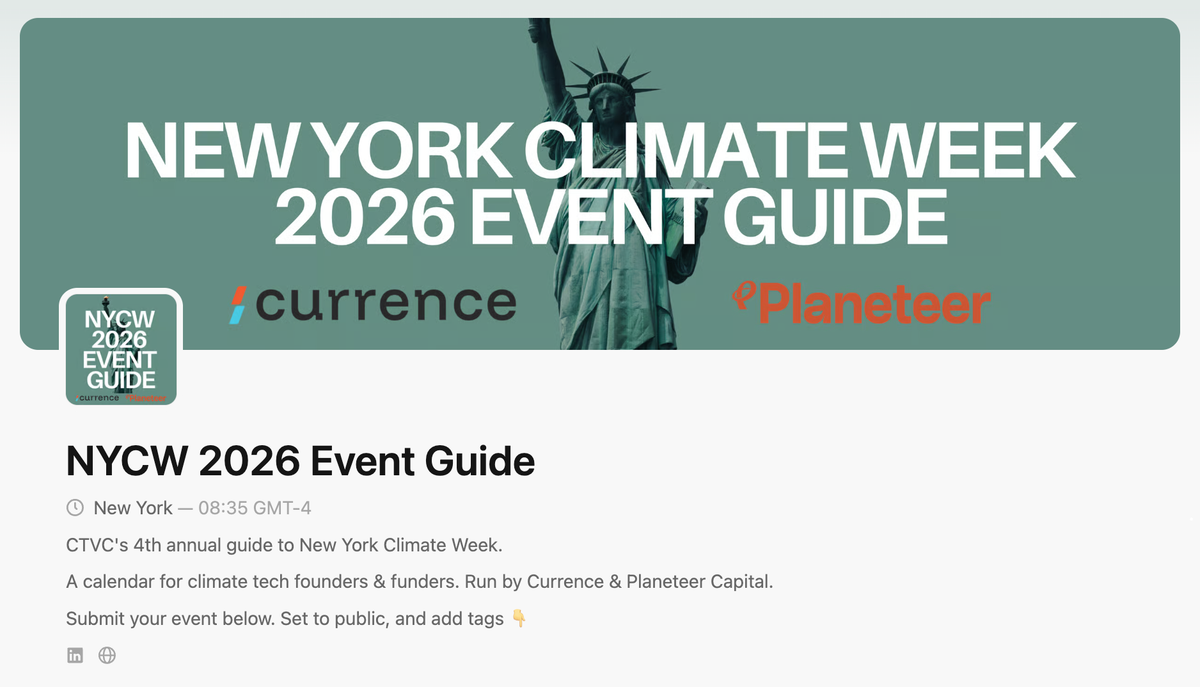 Climate Week events set to draw thousands to New York