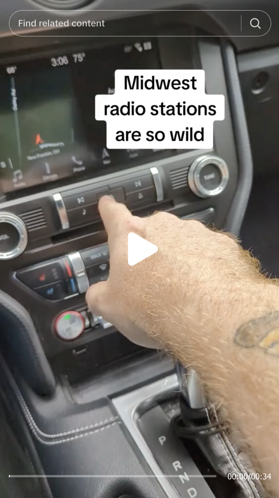 A TikTok video