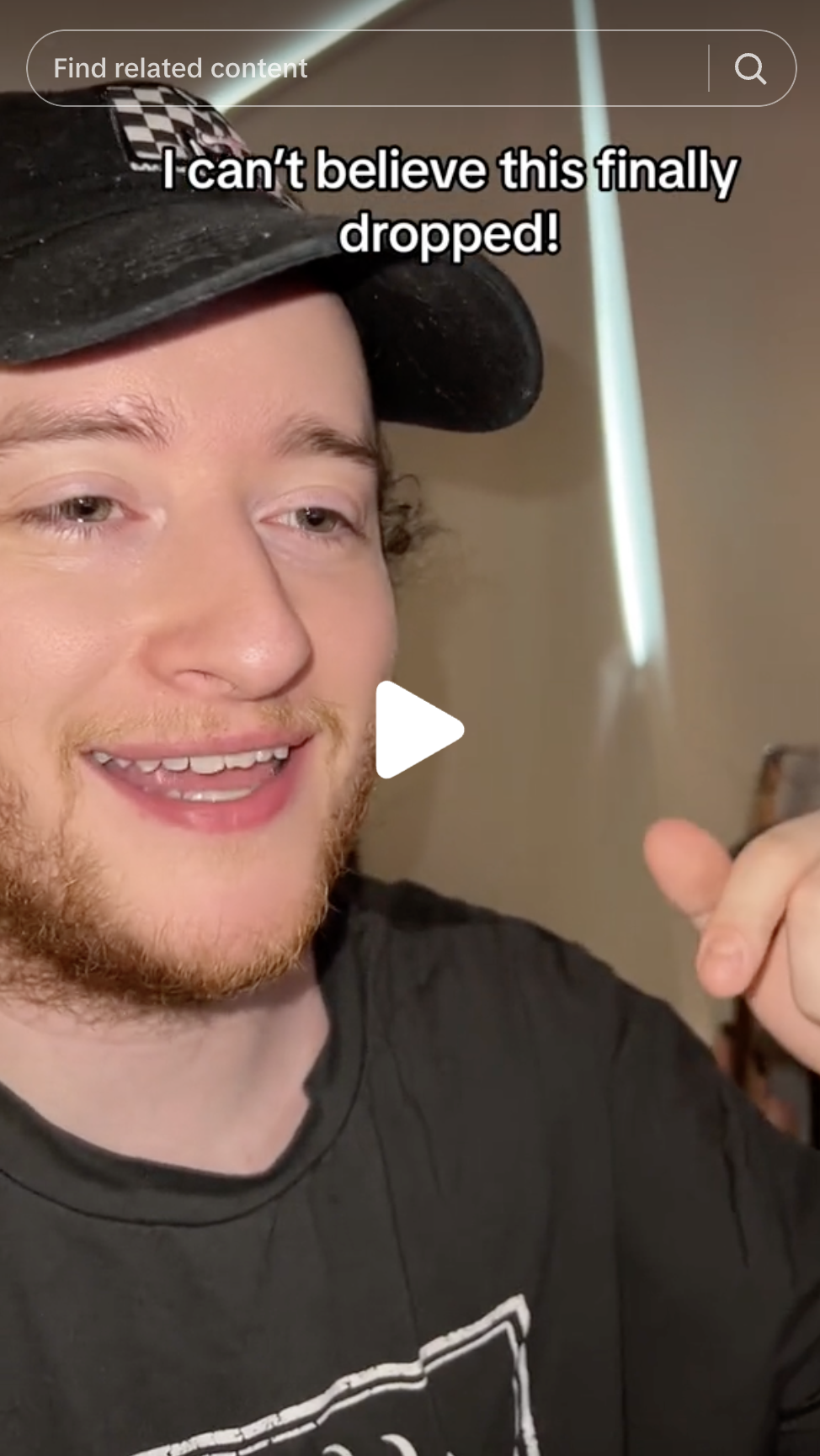 A TikTok video