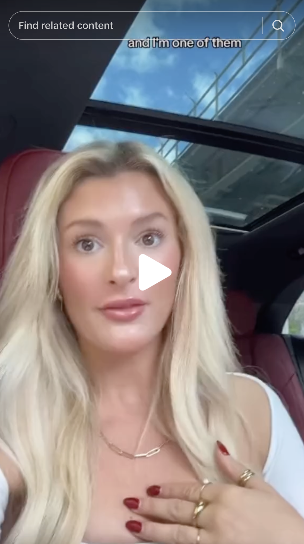 A TikTok video