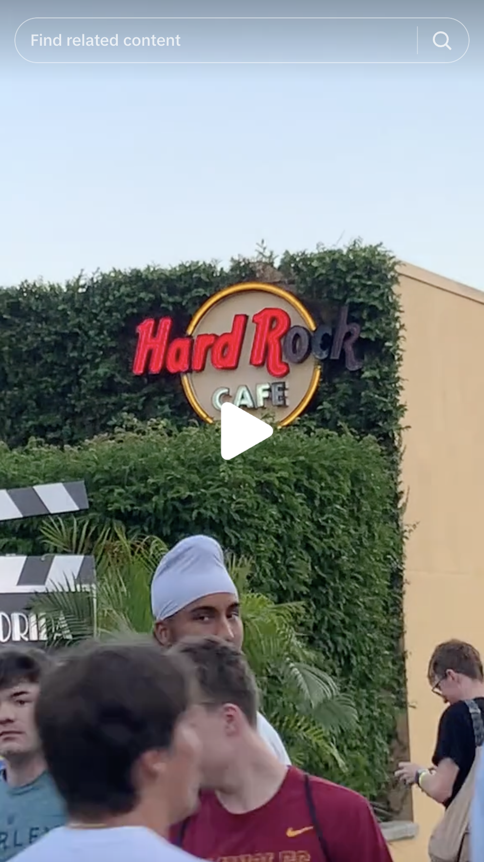 A TikTok video