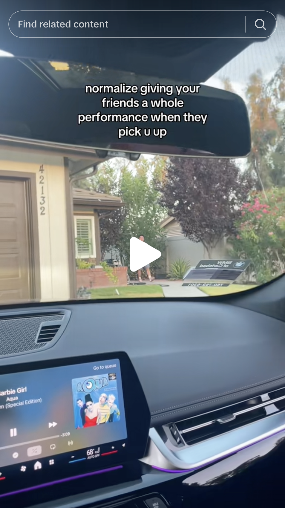 A TikTok video