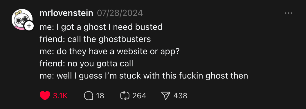 A Mastodon, Bluesky or Threads post