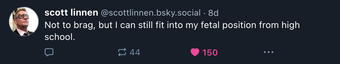 A Mastodon, Bluesky or Threads post