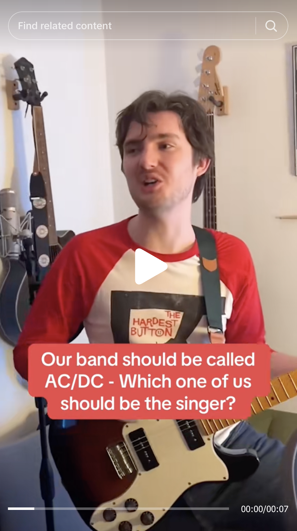 A TikTok video