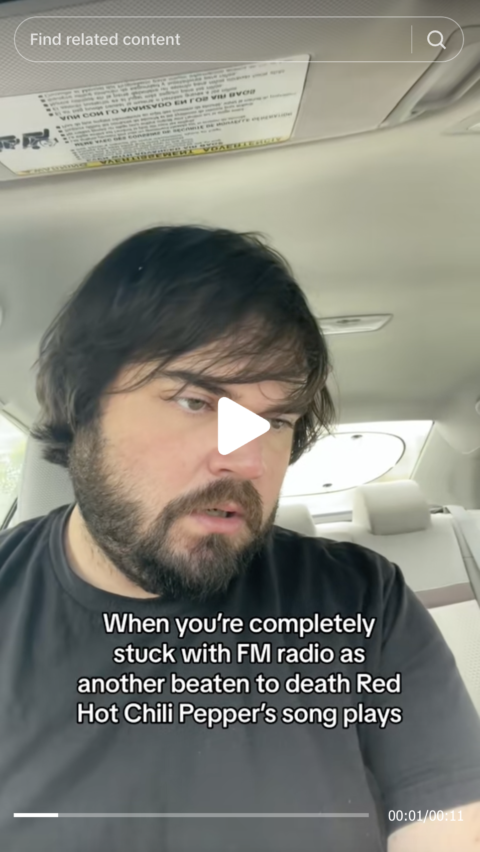 A TikTok video