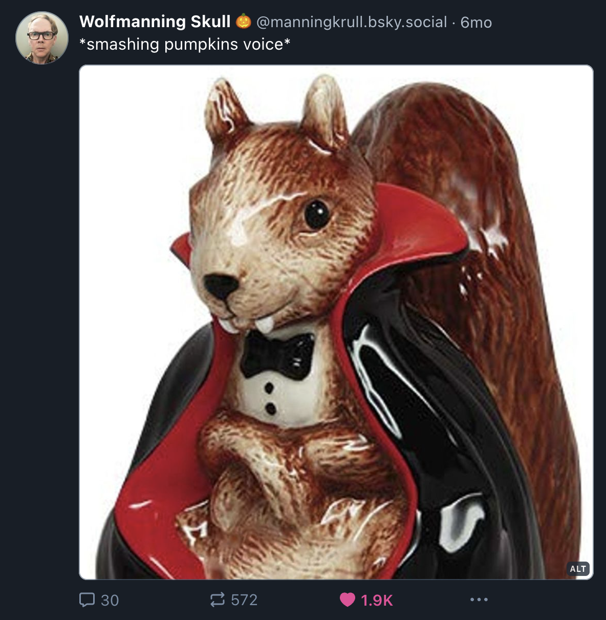 A Mastodon, Bluesky or Threads post