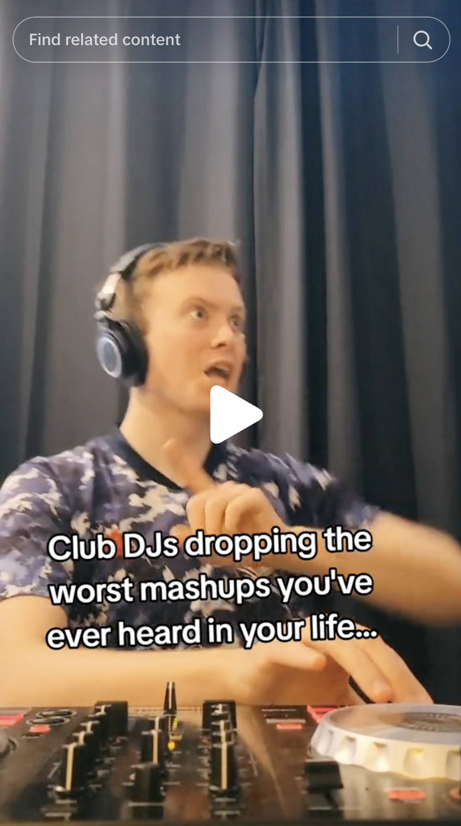 A TikTok video