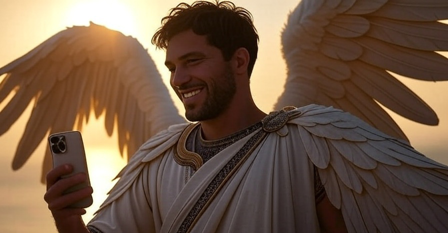 Icarus on an important BUSINESS call