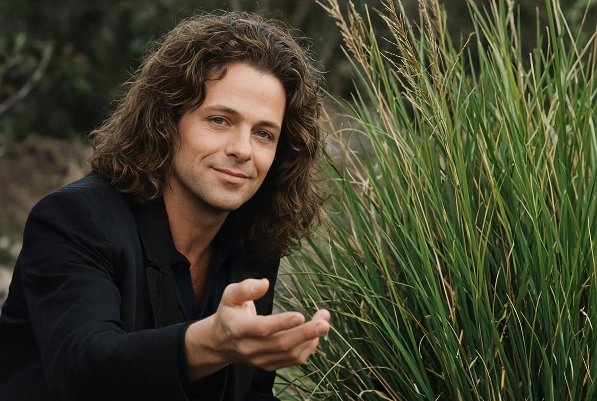 Lindsey Buckingham inviting you into some tall grass