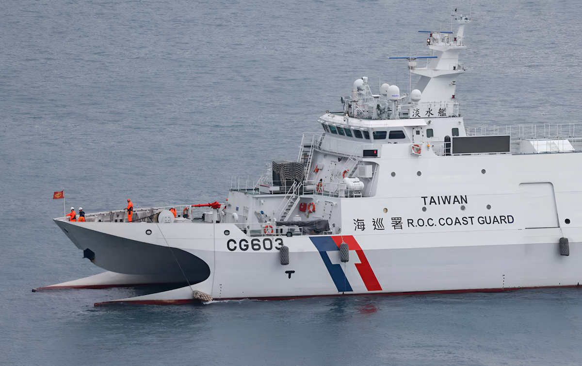 Taiwán despliega flota de buques en respuesta a operaciones marítimas de China en aguas orientales