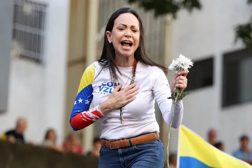 María Corina Machado aseguró que el régimen de Maduro está al borde del colapso
