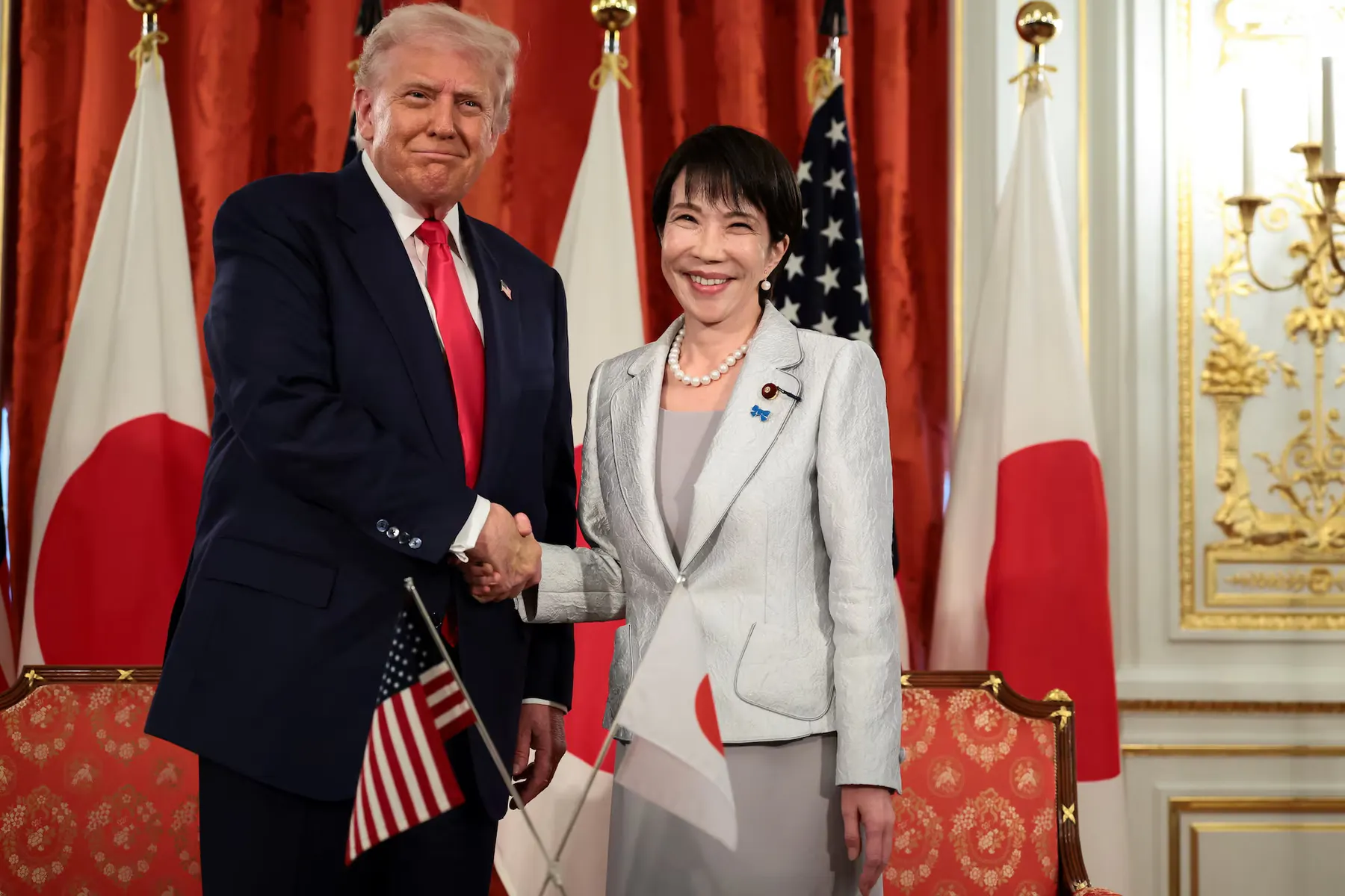 Trump elogia a la primera ministra de Japón Sanae Takaichi y recibe nominación al Nobel de la Paz
