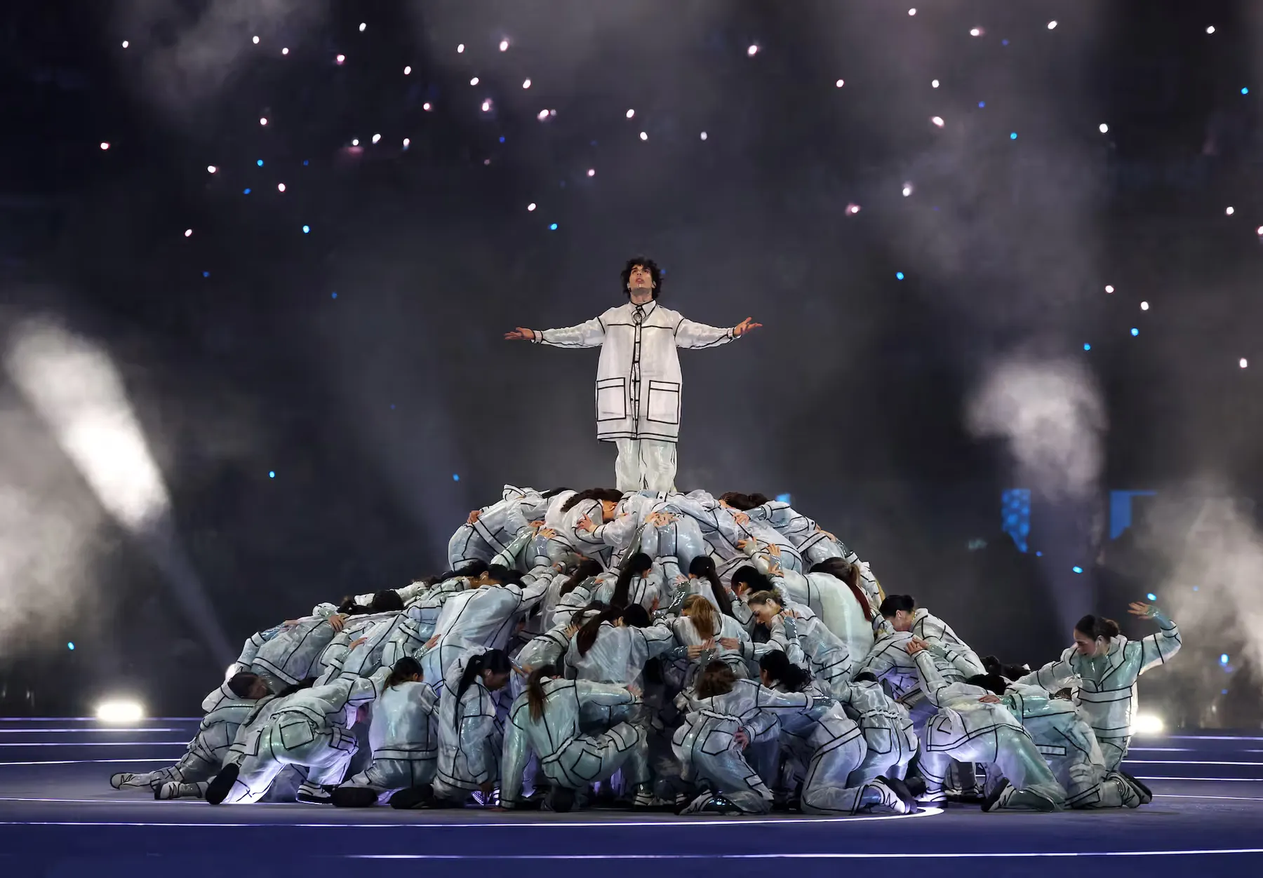 Imágenes y momentos más destacados de la ceremonia de apertura de los Juegos Olímpicos de invierno Milán Cortina 2026