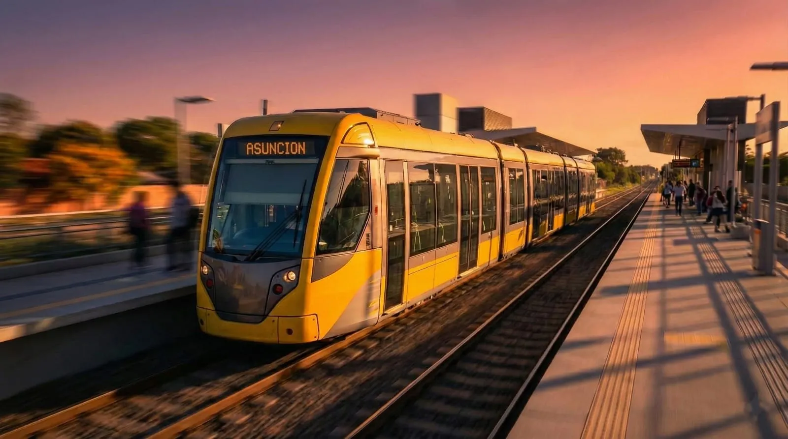 Paraguay impulsa tren de cercanías eléctrico en Asunción con inversión millonaria y visión de modernizar la capital