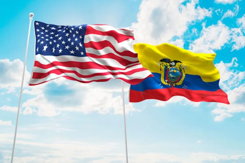 Estados Unidos y Ecuador destruyen base narco en la frontera con Colombia