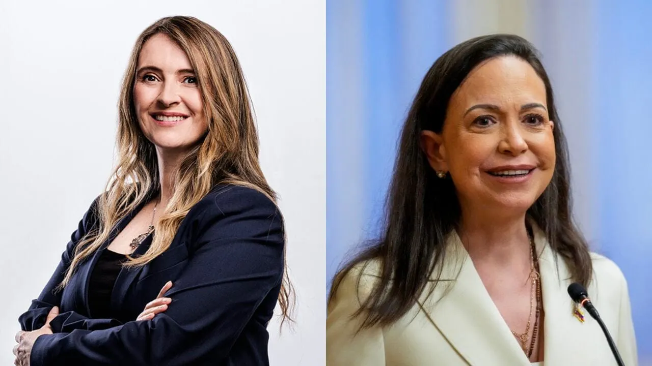 Paloma Valencia fortalece su alianza democrática con la Nobel de la Paz María Corina Machado