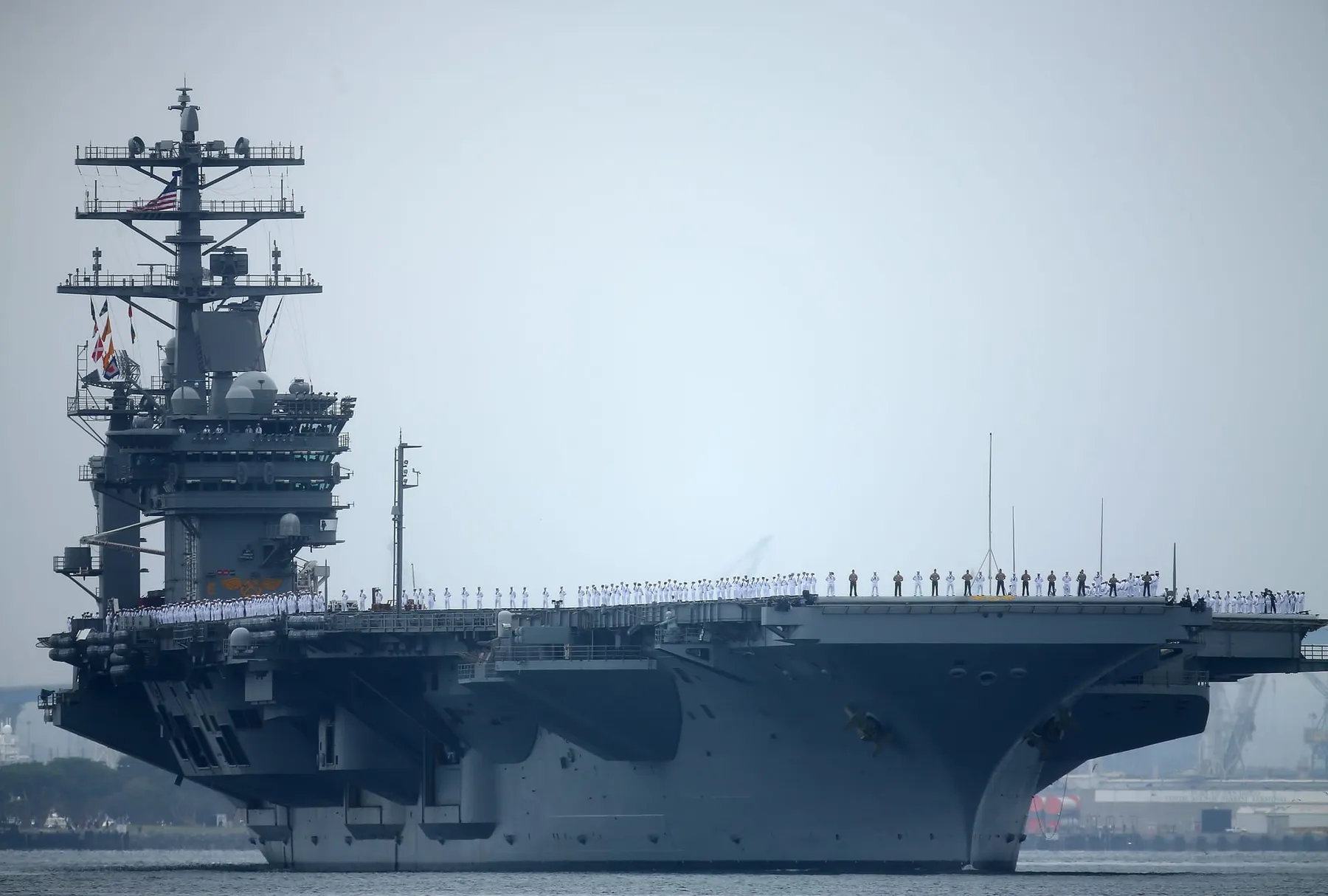 El portaaviones Nimitz lidera ejercicios navales frente a Ecuador contra el narcotráfico