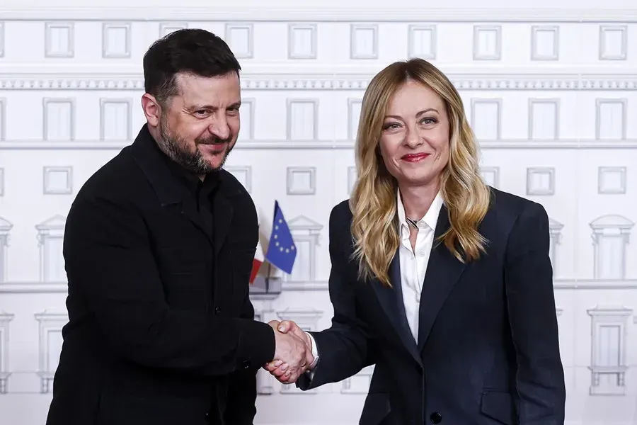 Zelenski solicita a Meloni mayor defensa antiaérea y el desbloqueo de fondos europeos