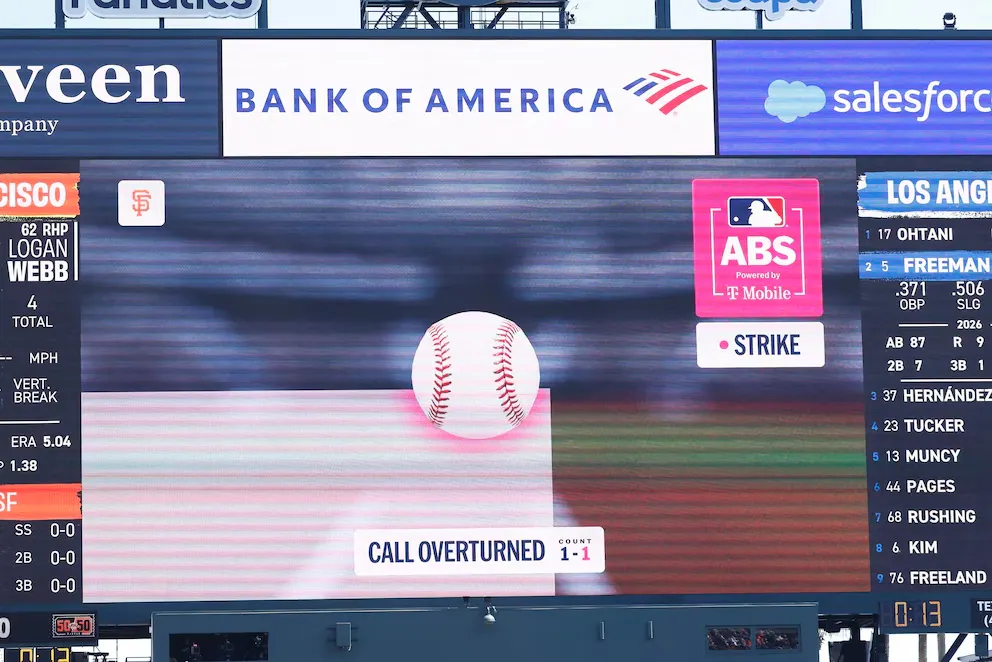 La zona de strike automatizada revoluciona la MLB con un récord de bases por bolas
