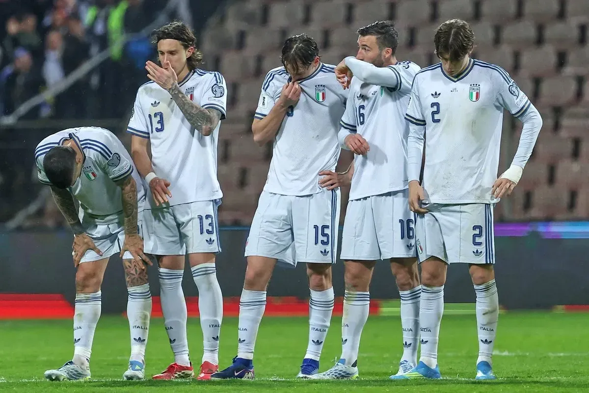 Italia queda fuera del Mundial por tercera vez consecutiva tras caer ante Bosnia
