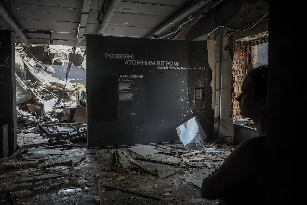 Un misil del régimen ruso destruye el Museo de Chernobyl en Kiev y pulveriza el 40% de su memoria histórica
