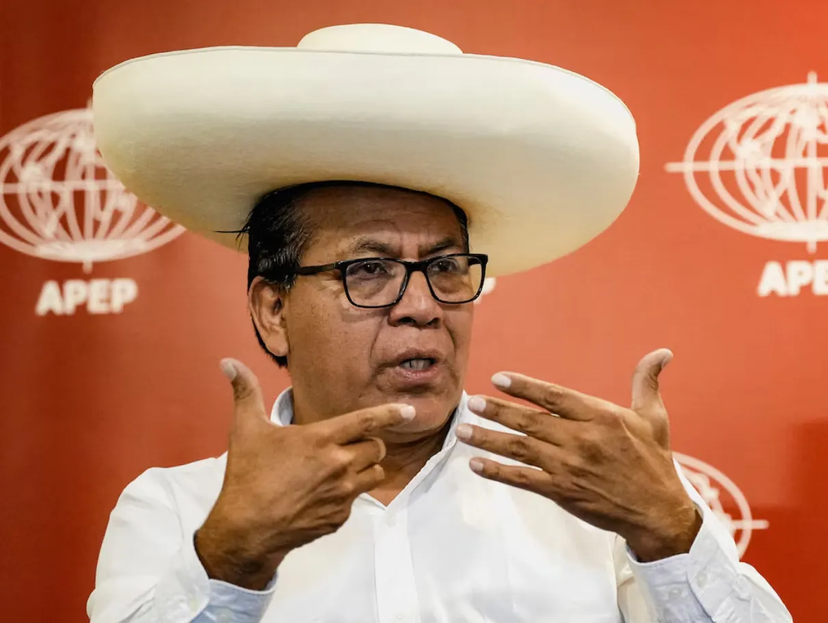 El candidato izquierdista Roberto Sánchez irá a juicio oral a las puertas del balotaje presidencial en Perú