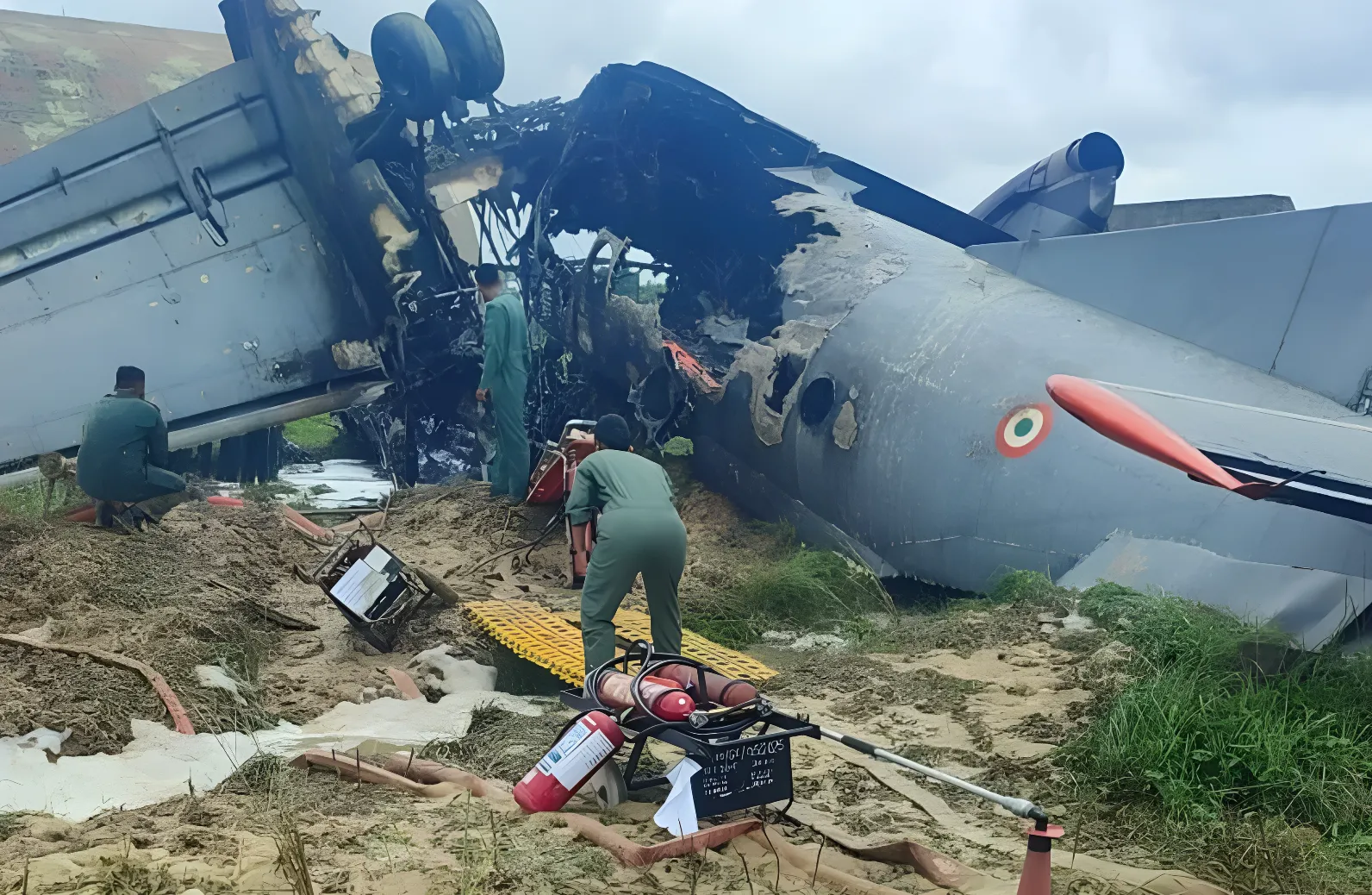 Se estrella un avión militar en la base india Jorhat y mueren cinco soldados