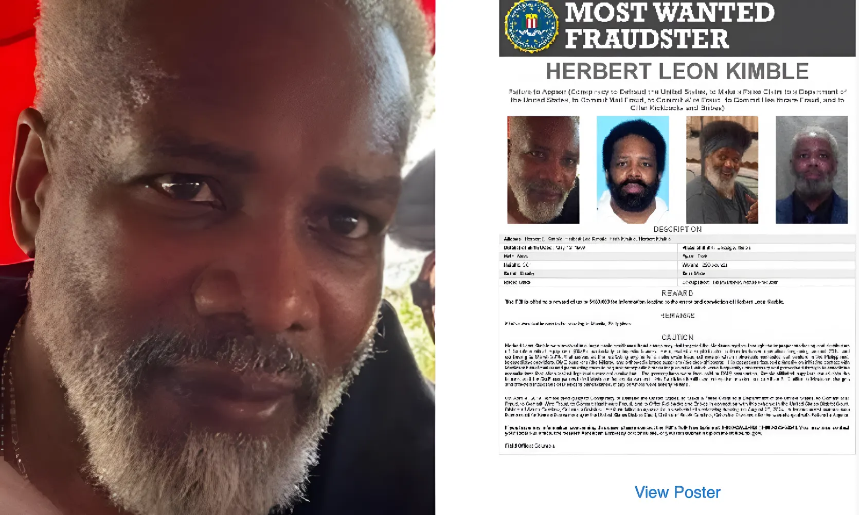 Cae en Filipinas el prófugo Herbert Leon Kimble por megaestafa de 1.200 millones al Medicare