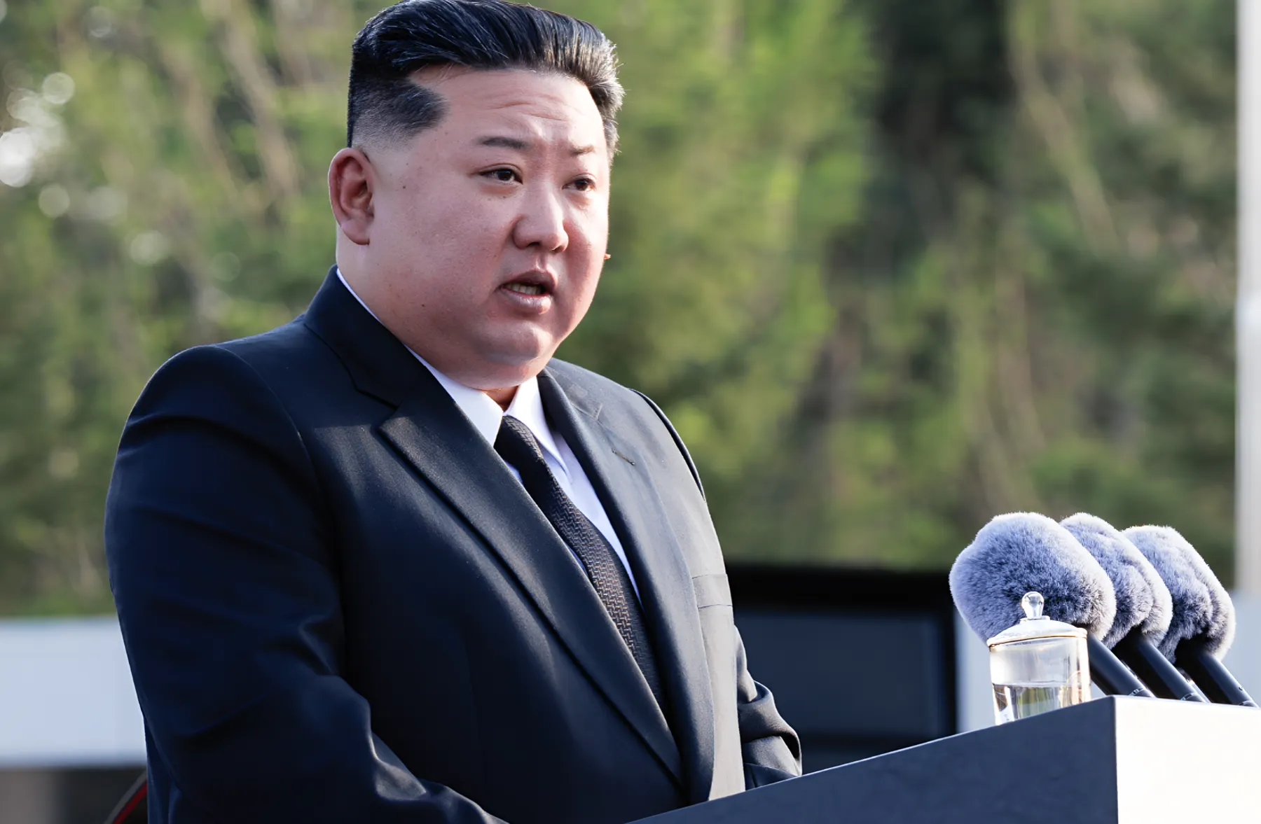 El dictador norcoreano Kim Jong Un intenta proyectar su Armada como una amenaza con el anuncio de una flota nuclear