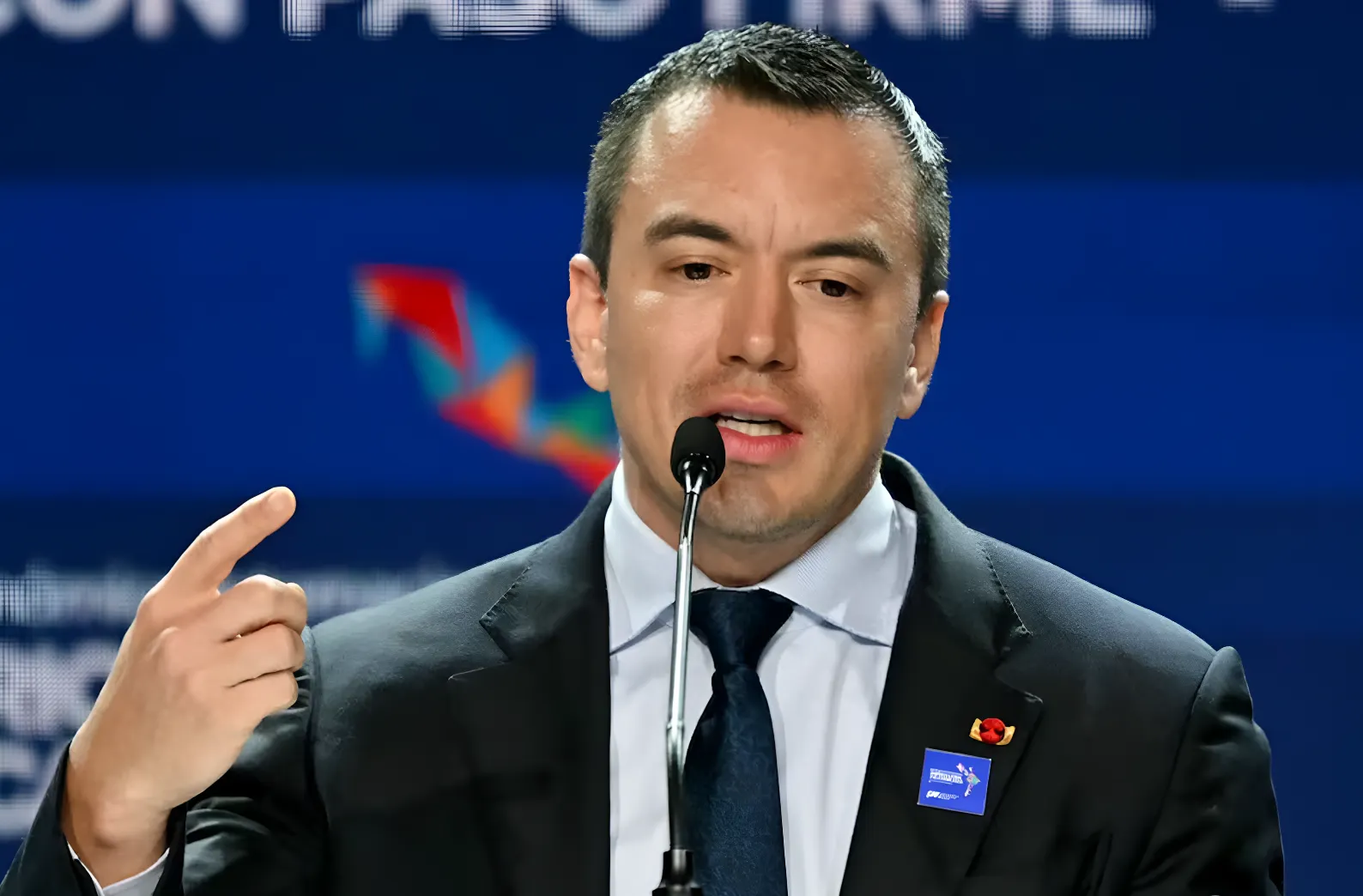 Daniel Noboa defiende su gestión y aplasta al relato de la izquierda con mira a la reelección