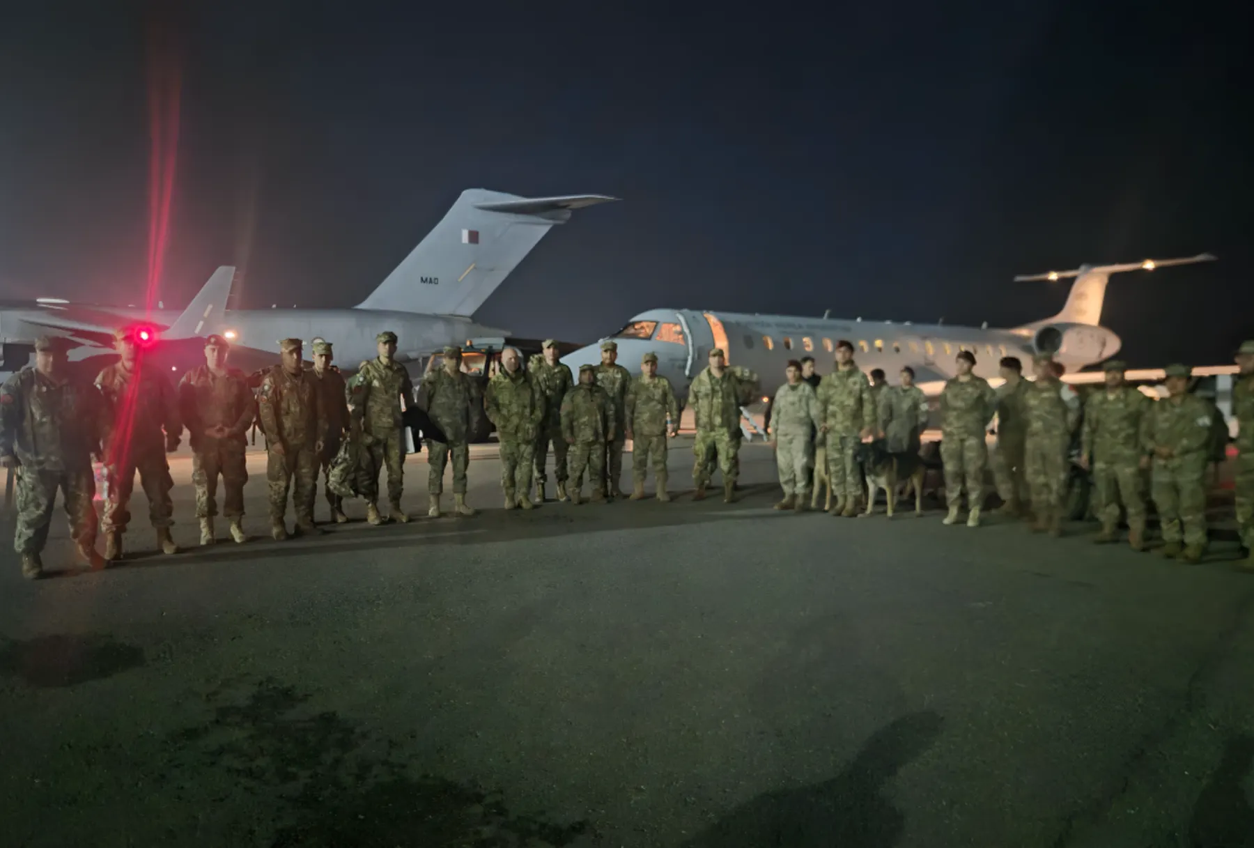 Arriba a Venezuela el contingente militar de Argentina para unirse a las operaciones de rescate en Caraballeda