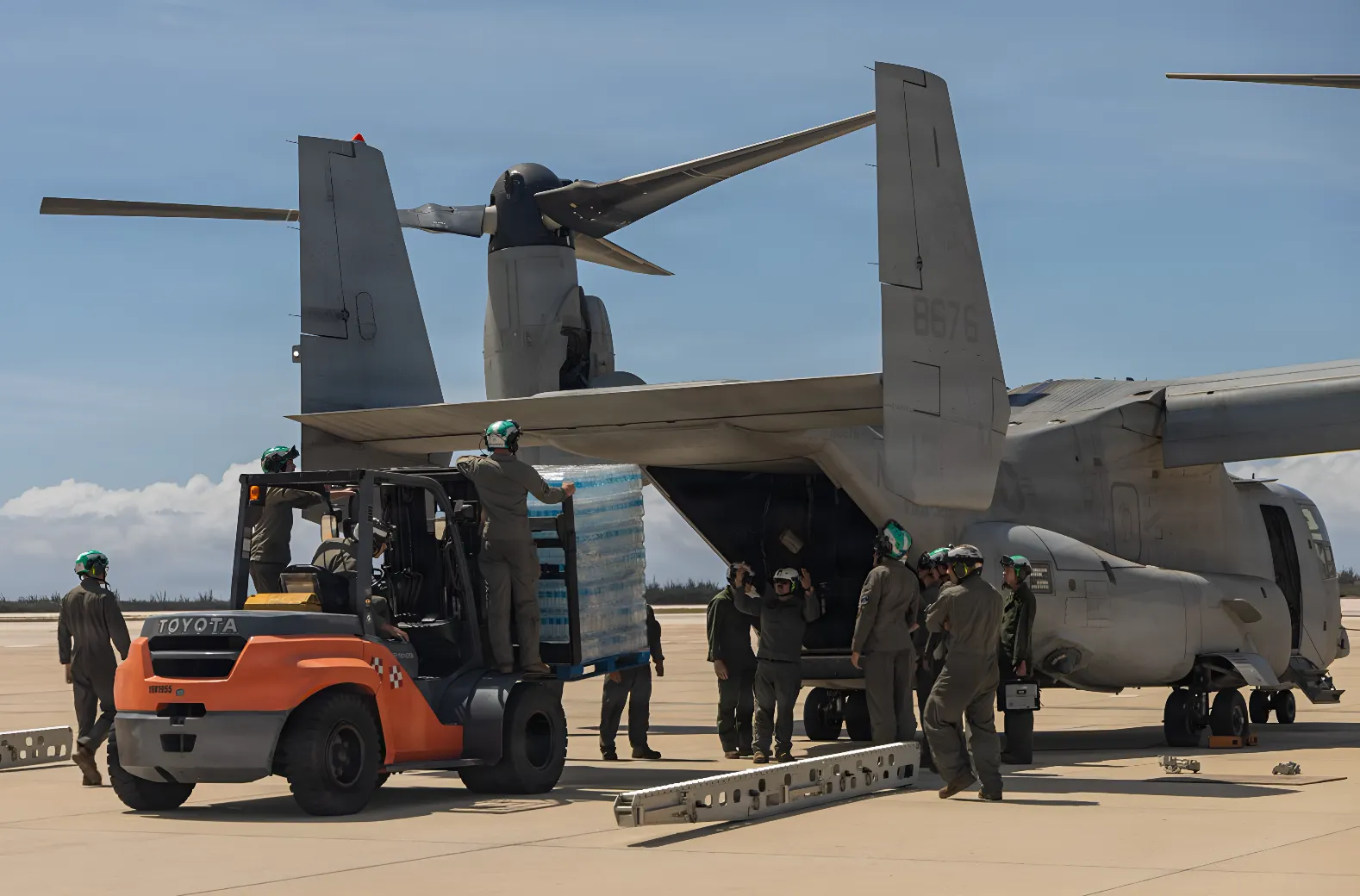 Comando Sur intensifica el envío de ayuda humanitaria a Venezuela desde base logística en Curazao