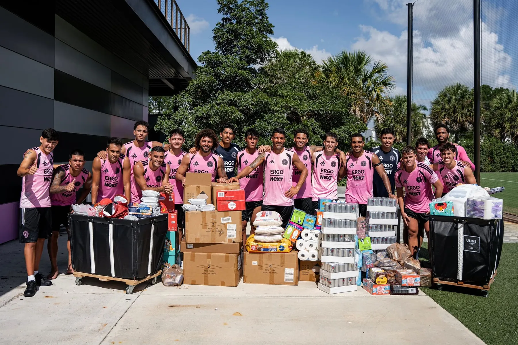 El Inter Miami CF habilita sus estadios como centros de acopio para enviar ayuda humanitaria a Venezuela