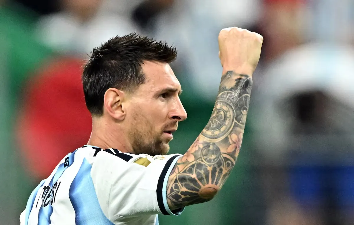 Messi máximo goleador en la historia de los mundiales y Argentina venció 2-0 a Austria