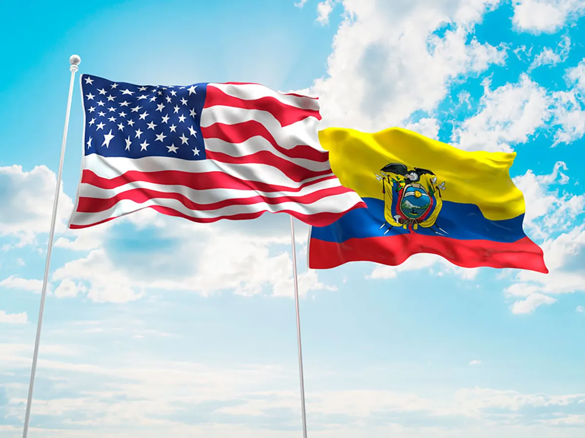 Ecuador y Estados Unidos firman acuerdo militar y tecnológico para blindar las fronteras ante el narcotráfico