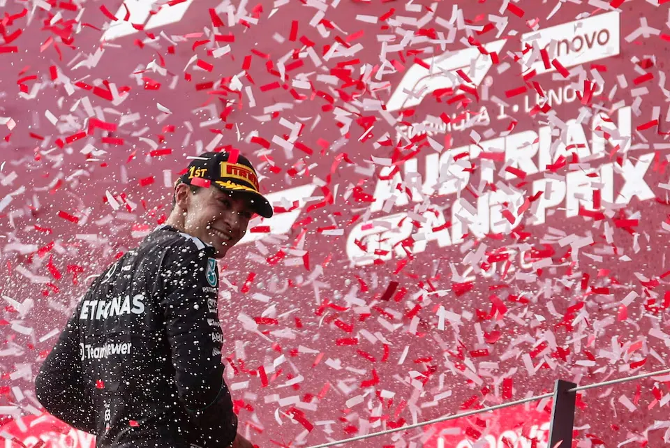 George Russell conquistó Spielberg y aviva la pelea por el título frente al líder Kimi Antonelli tras el GP de Austria